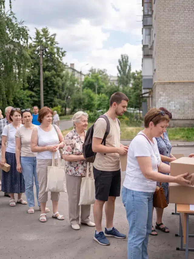 Графік видачі гуманітарної допомоги у Харкові