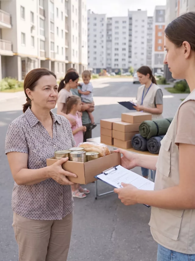 Гуманітарна допомога у Києві від Червоного Хреста: умови