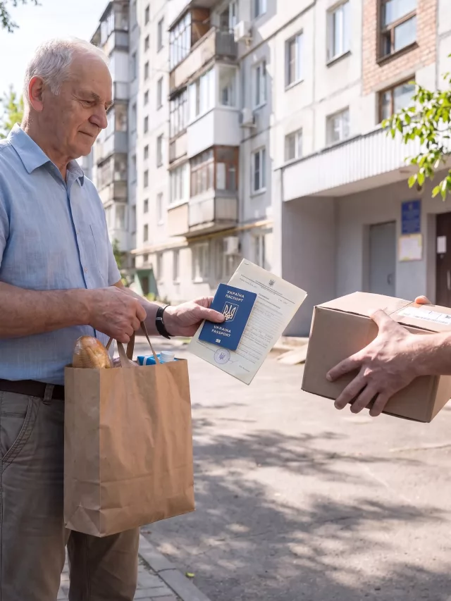 Допомога у Києві: як отримати продуктовий набір постраждалим