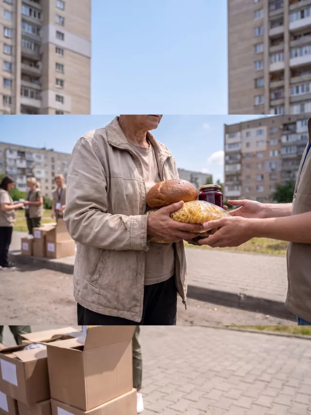 Продуктова допомога від Червоного Хреста в Києві: деталі